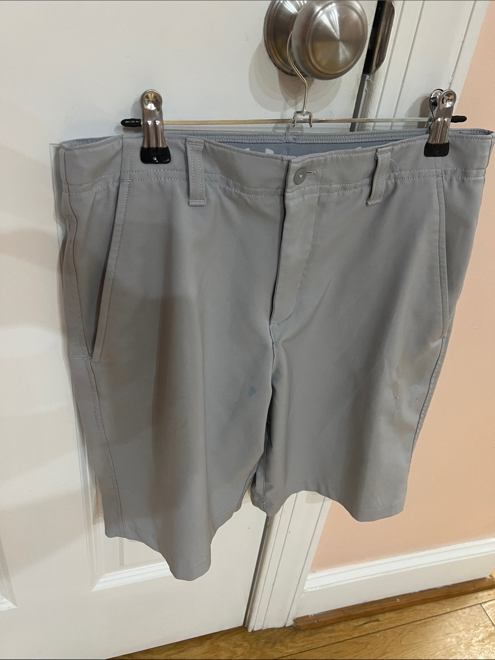 Boys’s  Performance Golf Shorts - Light Gray